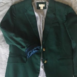 J. Crew blazer | 6 | Emerald Green